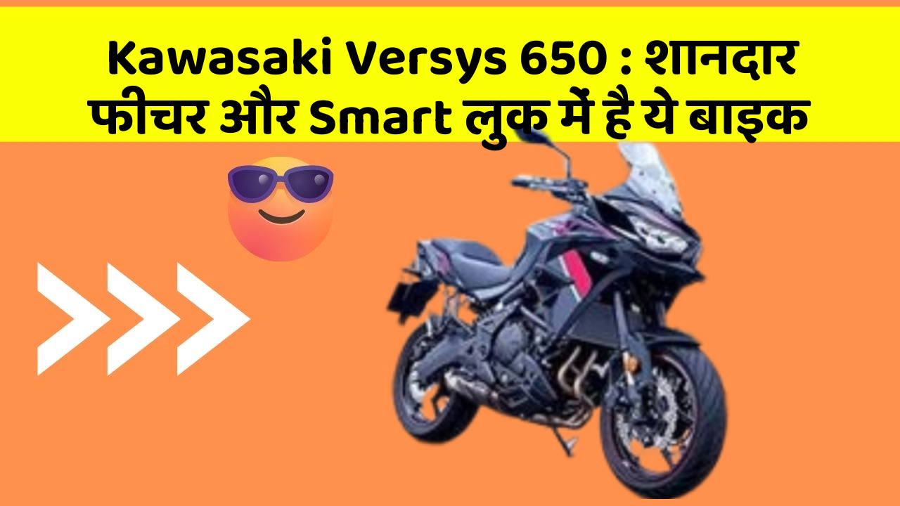 Kawasaki Versys 650: शानदार फीचर और Smart लुक में है ये बाइक